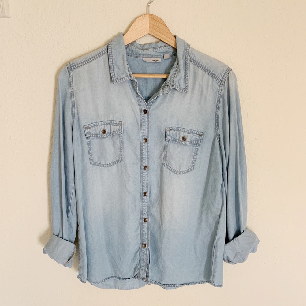 Chambray Button Down Shirt